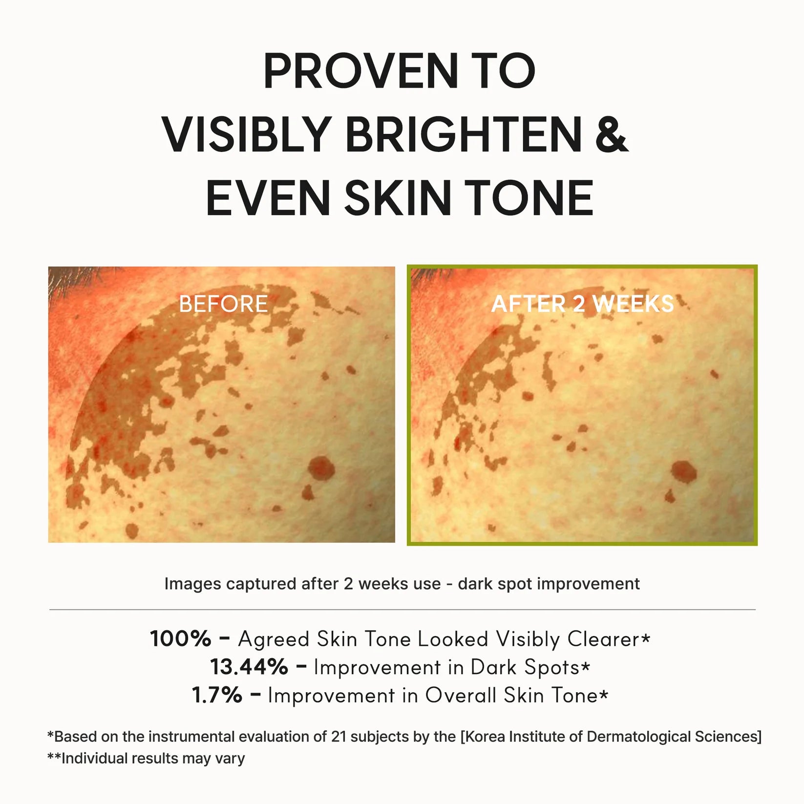 Vitamin C Booster Shot Face & Eye Cream Moisturizer — Pure Vitamin C & Glutathione for Bright Skin