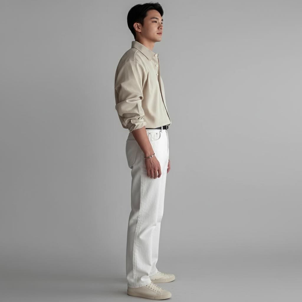 Clayharbor Men's Modern Button Down Shirt | Long Sleeve