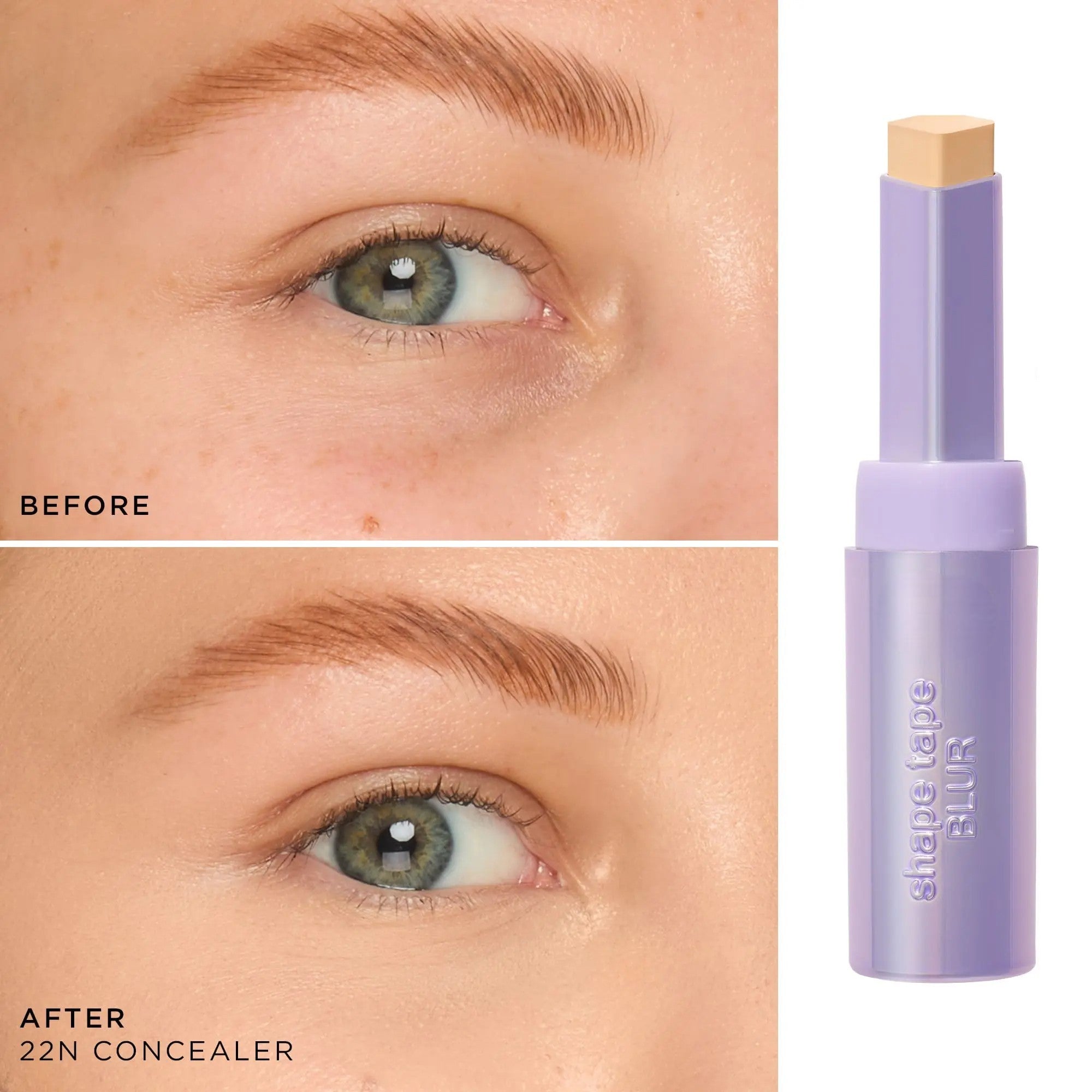 Big Stick Energy Duo – Shape Tape Concealer Stick & Blending Brush for Smooth, Full Coverage