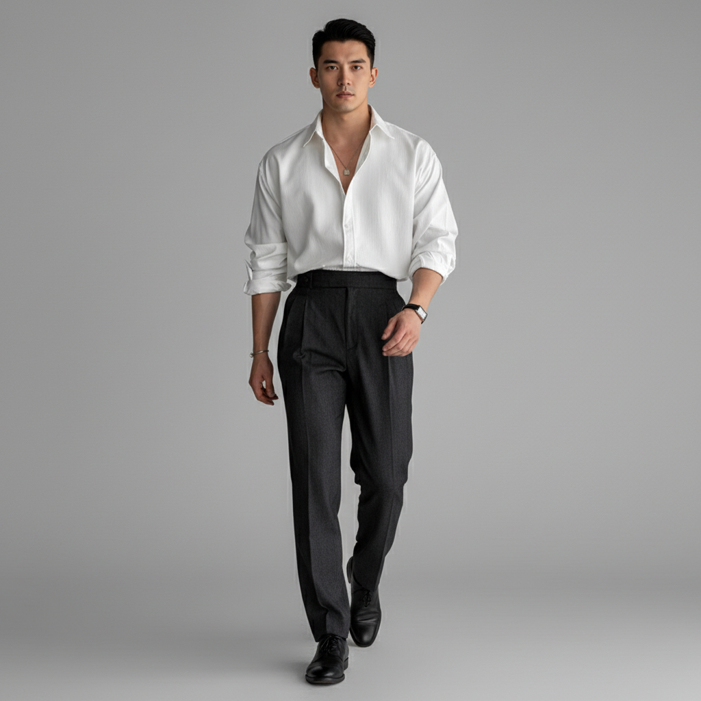 Clayharbor Men's Modern Button Down Shirt | Long Sleeve