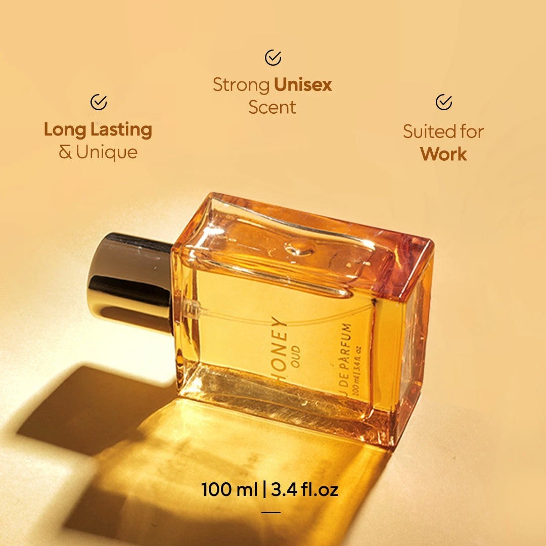 Honey Oud Perfume Unisex Fragrance with Honey, Oud & Vanilla