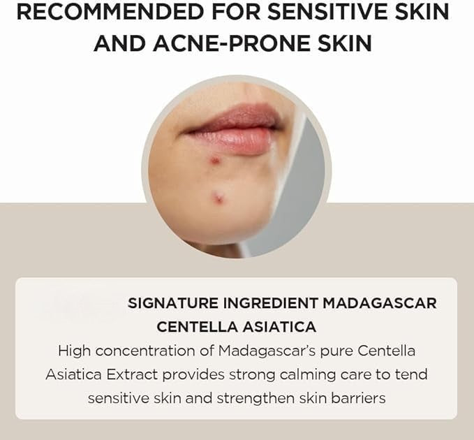 Madagascar Centella Asiatica Ampoule featuring Pure Centella Extract