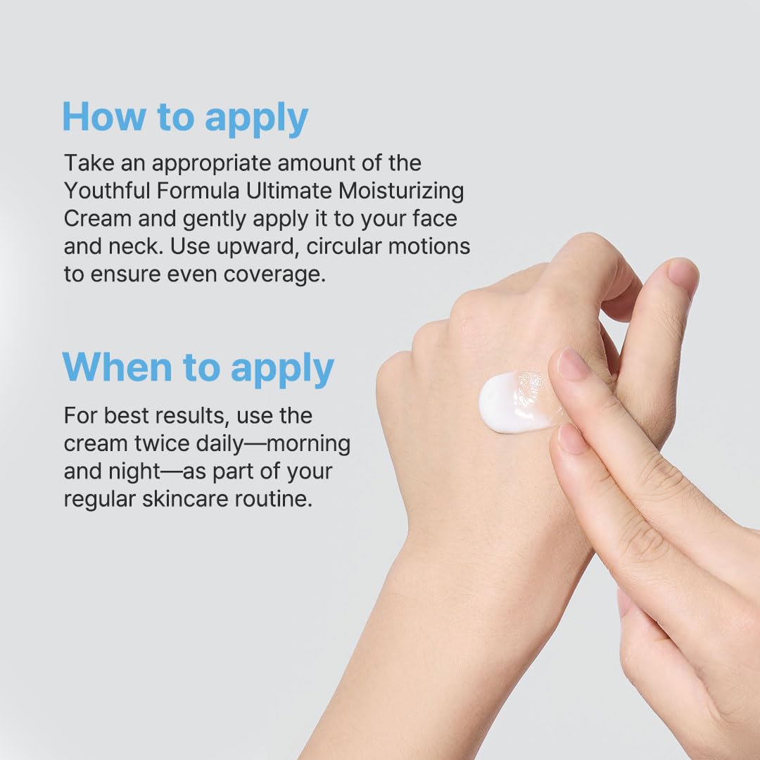 NIDA Youthful Formula Ultimate Moisturizing Cream — Niacinamide, Hyaluronic Acid & Collagen | 100ml