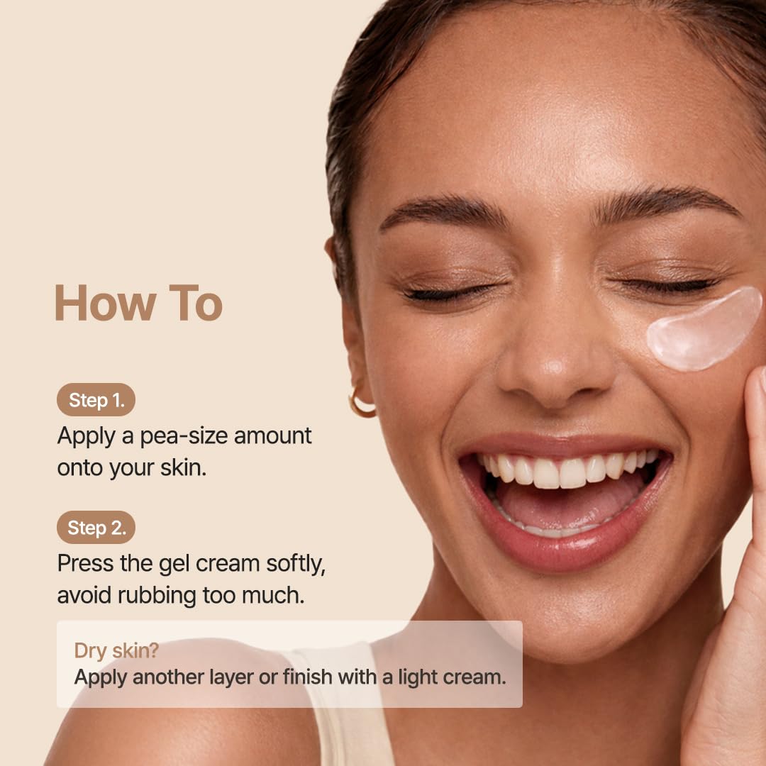Oat In Calming Gel Cream Water-Gel Face Moisturizer, Sensitive & Blemish-Prone Skin