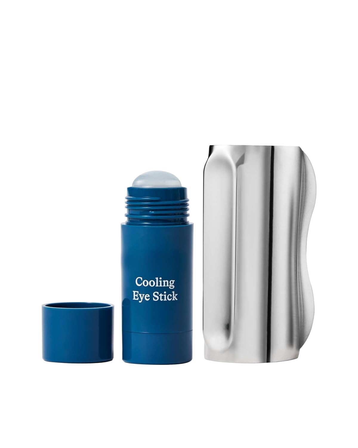 Cooling Eye Stick & Gua Sha Tool Duo Kit for Puffiness & Dark Circles