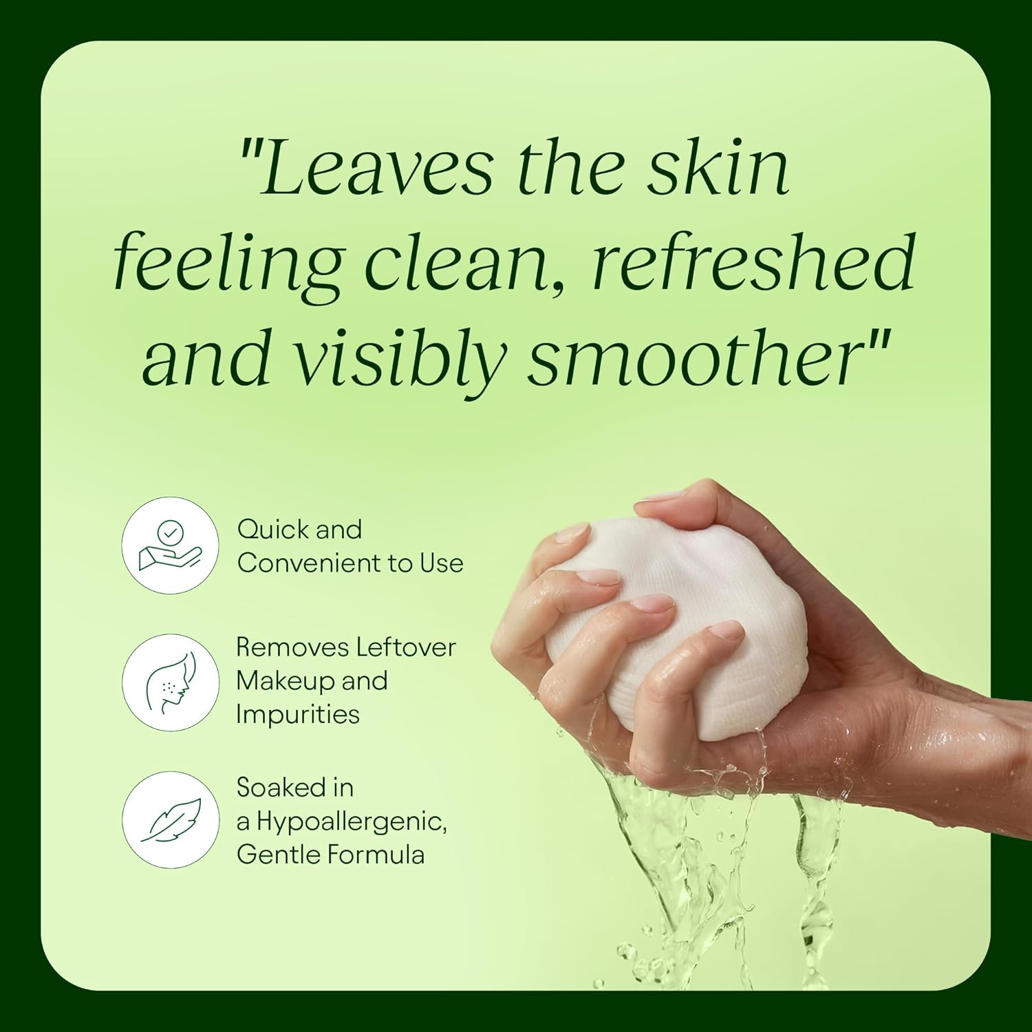 JiYu Toning Polish Pads for Dark Spots, Dull Skin & Hydrating Skin Care