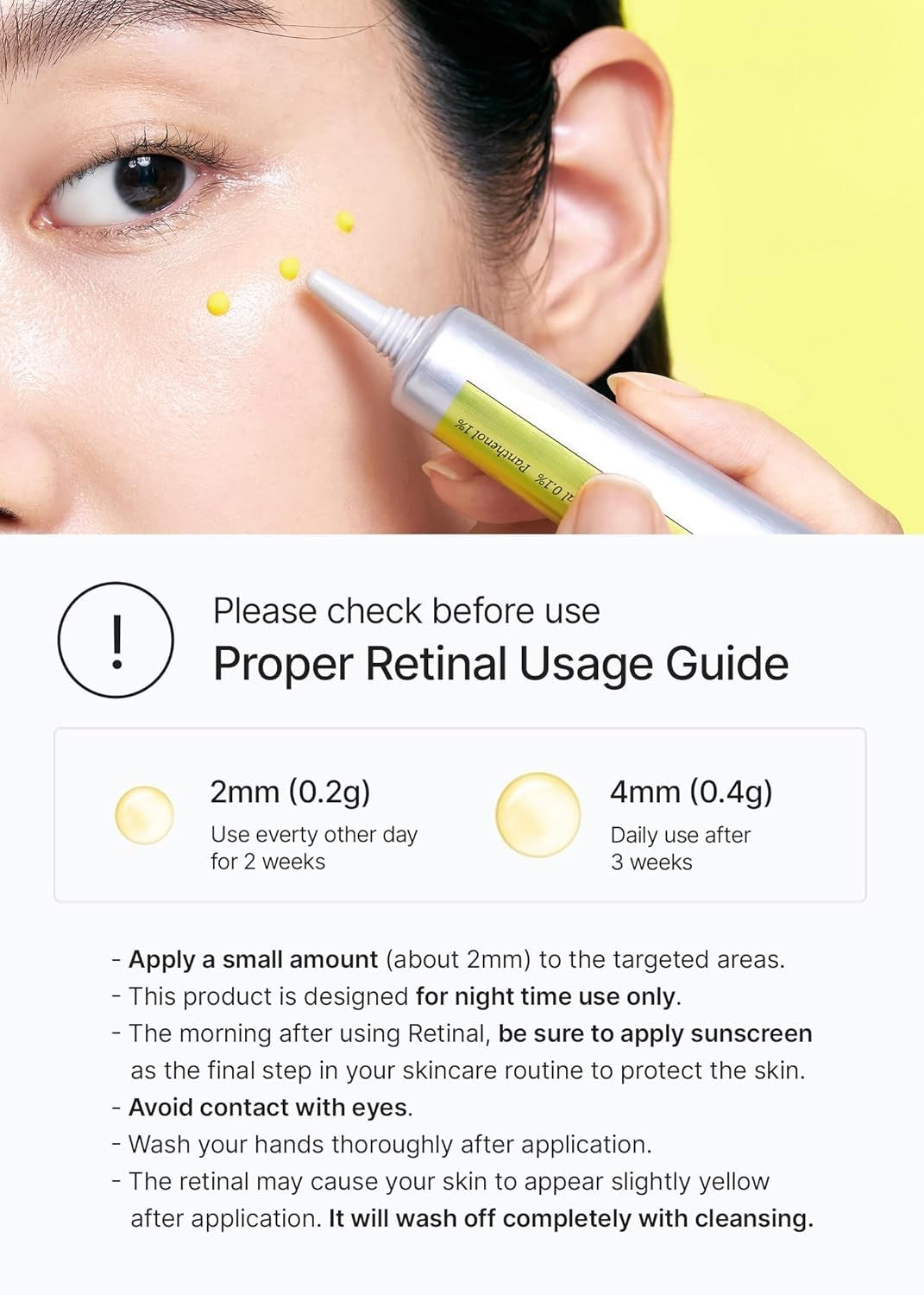 Vita A Retinal Shot Tightening Booster Serum for Fine Lines & Firmness