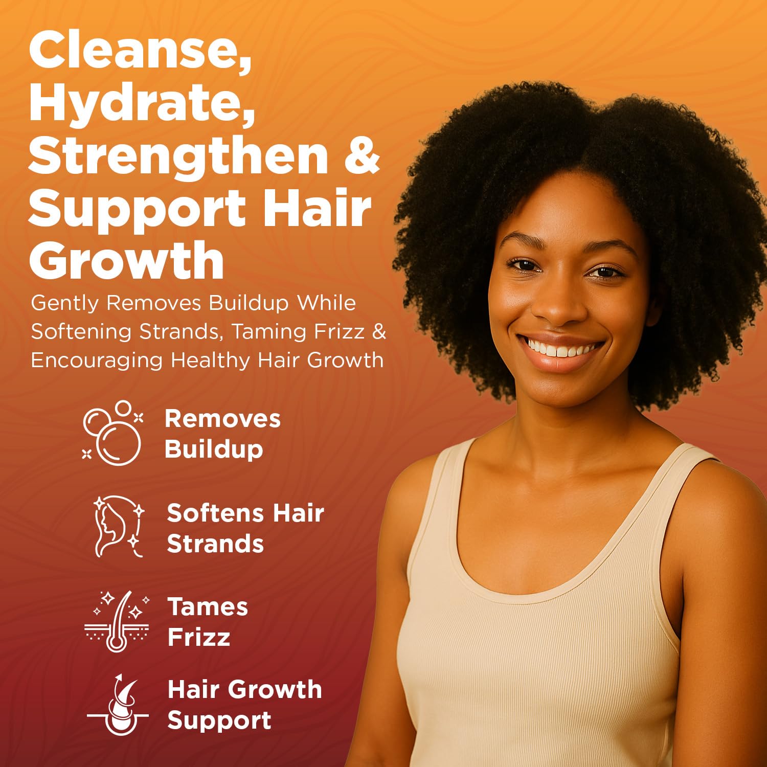 Batana Oil Shampoo & Conditioner Bundle with Biotin, Rosemary & Caffeine