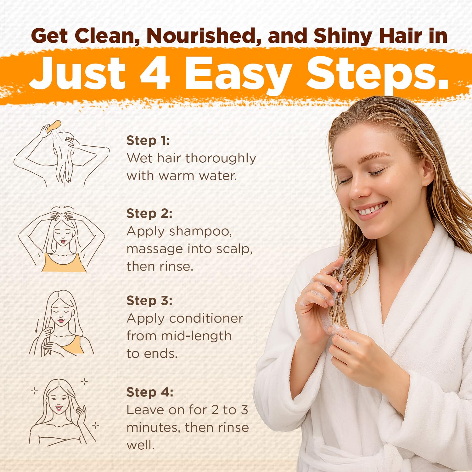 Batana Oil Shampoo & Conditioner Bundle with Biotin, Rosemary & Caffeine
