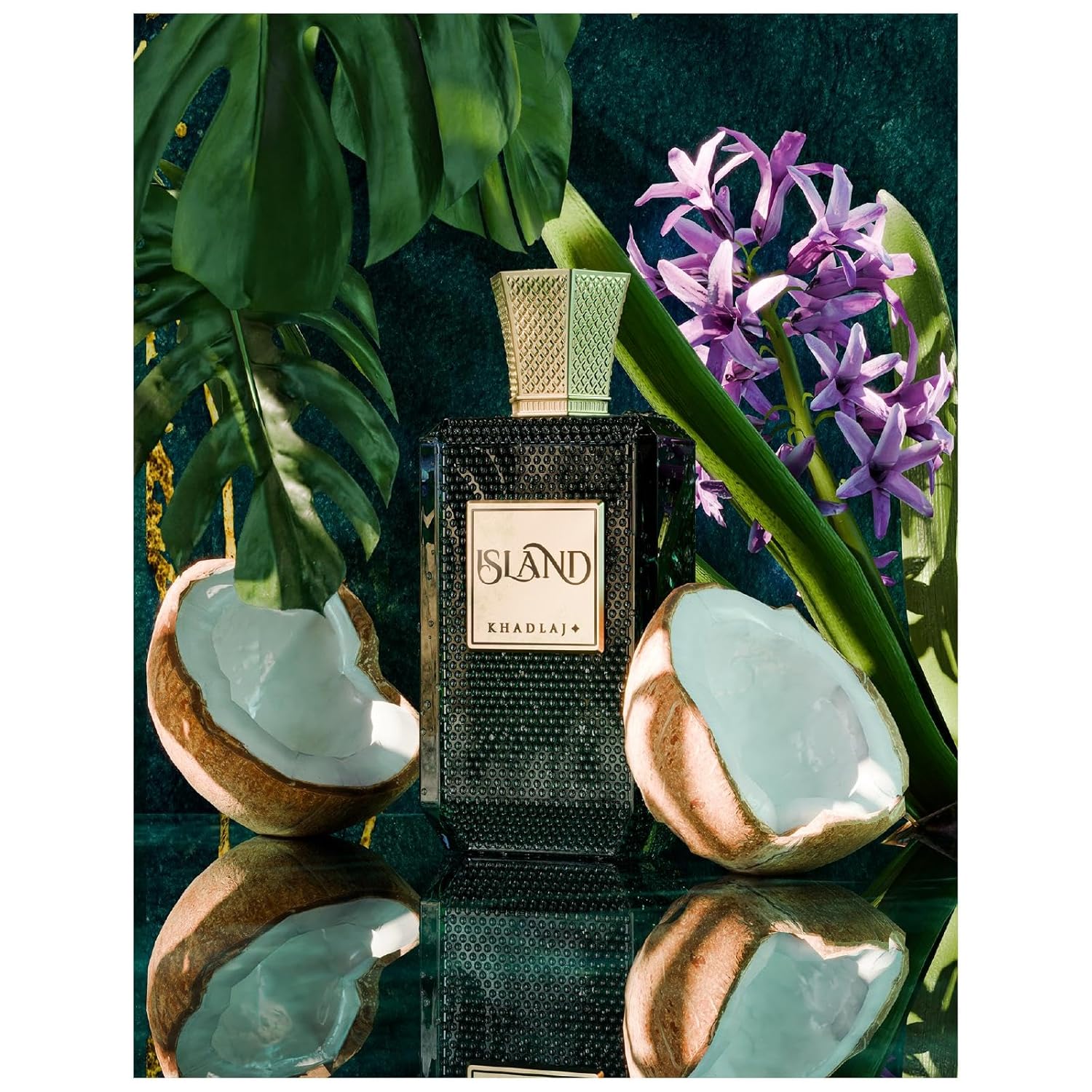 Khadlaj Island Extrait de Parfum Unisex Tropical Citrus & Amber Fragrance
