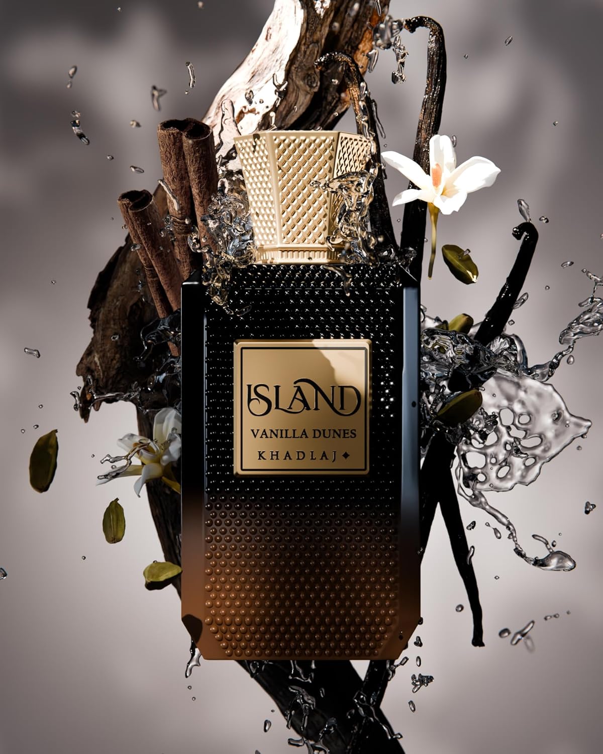 Khadlaj Island Extrait de Parfum Unisex Tropical Citrus & Amber Fragrance