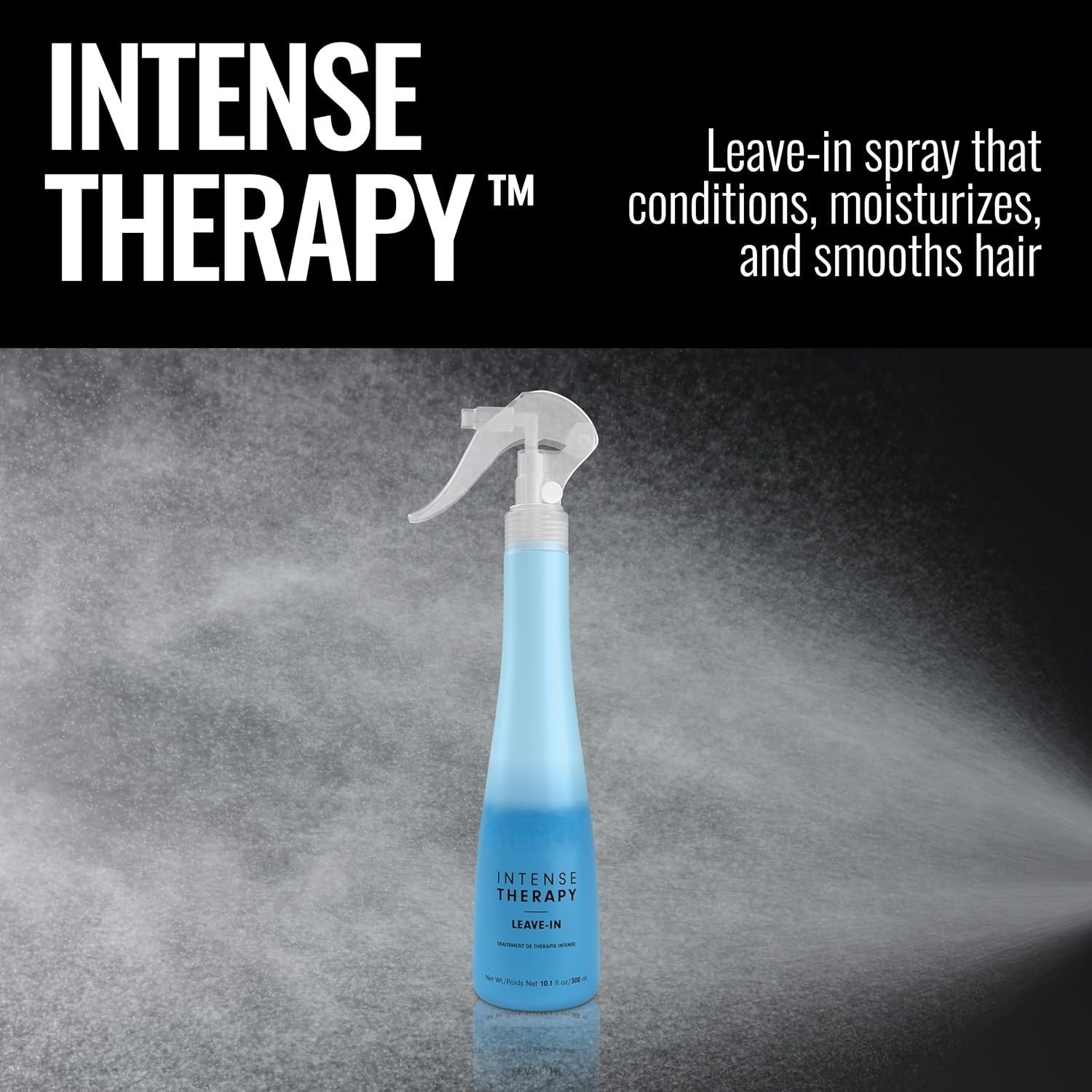 Intense Therapy Leave-In Conditioner Spray, Detangler & Heat Protectant