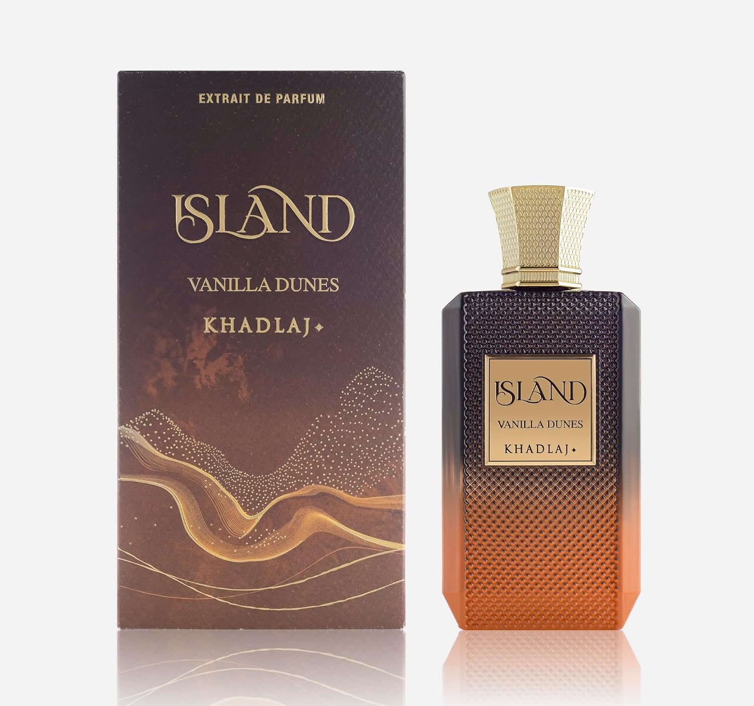 Khadlaj Island Extrait de Parfum Unisex Tropical Citrus & Amber Fragrance