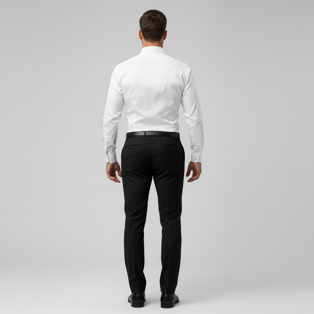 Gentlefit Men's Slim Fit Button Down Shirt | Long Sleeve