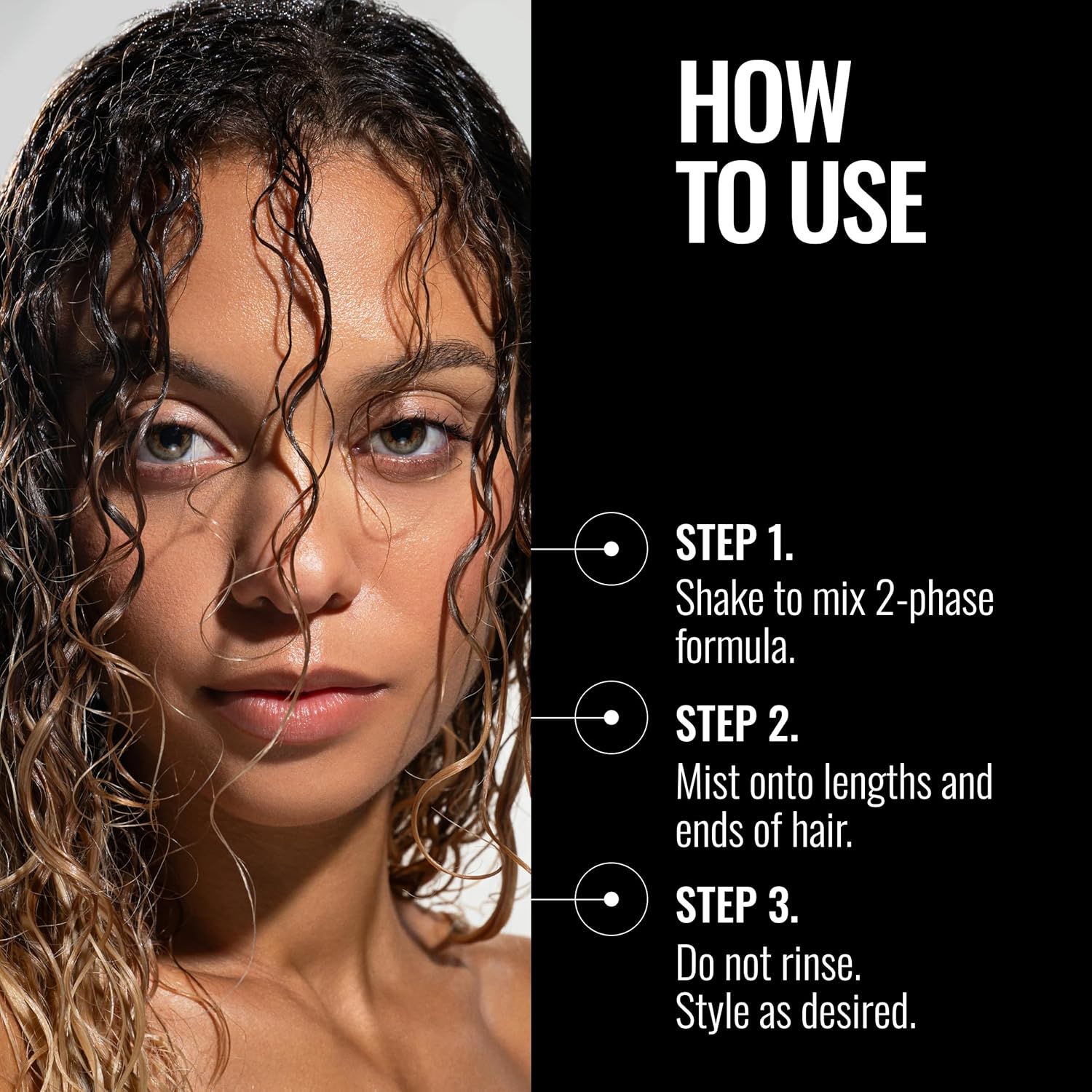 Intense Therapy Leave-In Conditioner Spray, Detangler & Heat Protectant