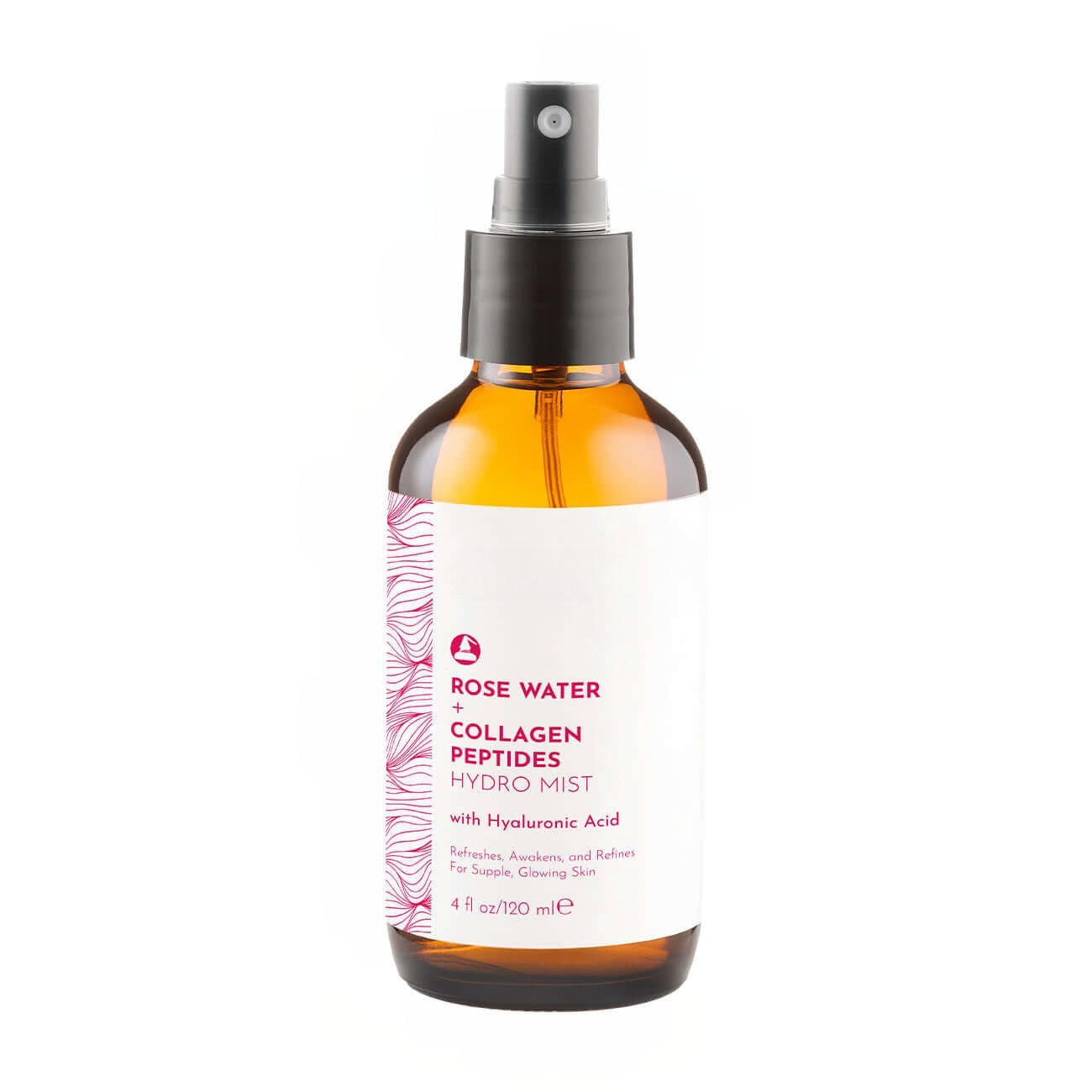 Rose Water Face Toner with Collagen Peptides & Hyaluronic Acid for Hydration
