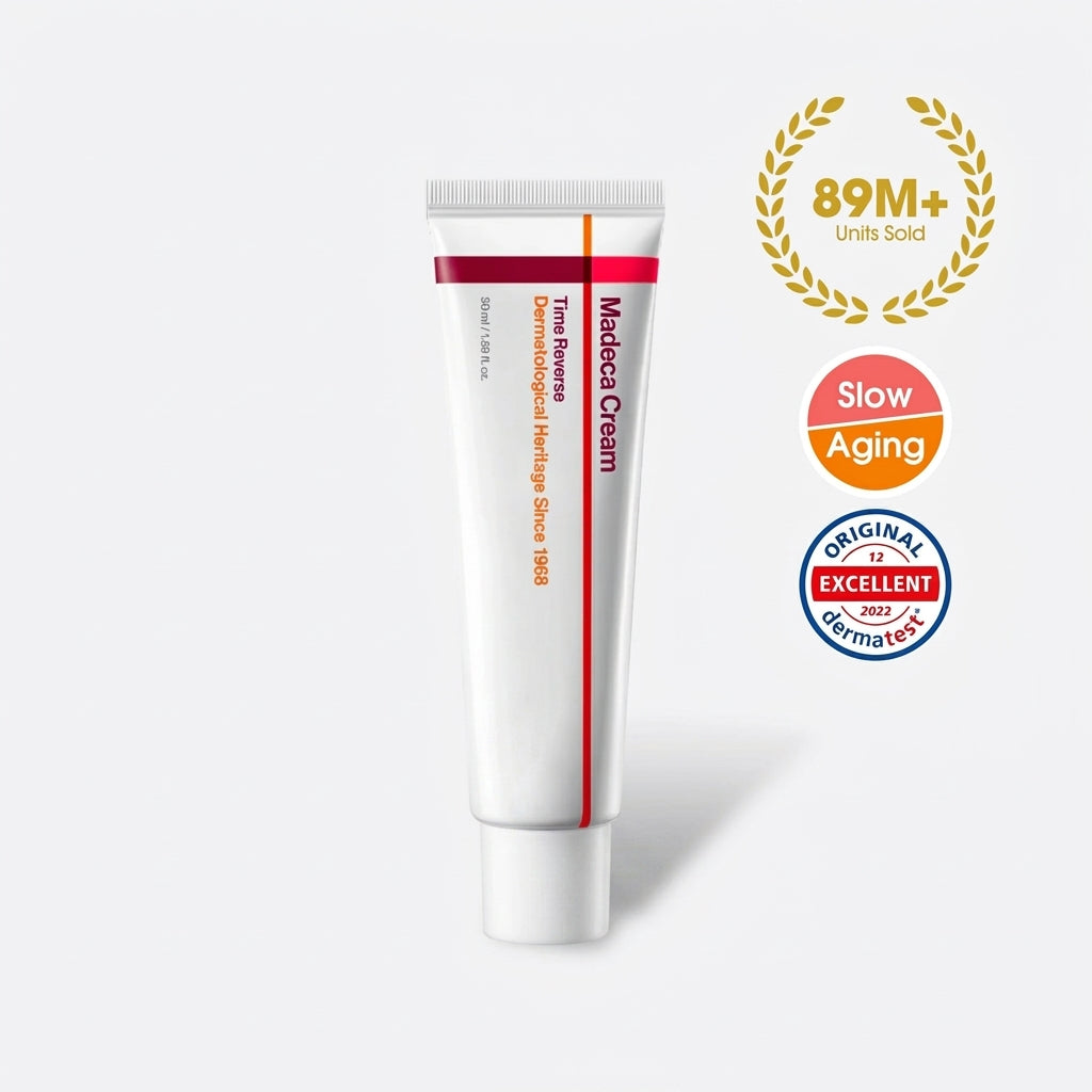 Madeca Cream Time Reverse — Anti-Aging Derma Cream with Centella & Active-TECA, 50ml