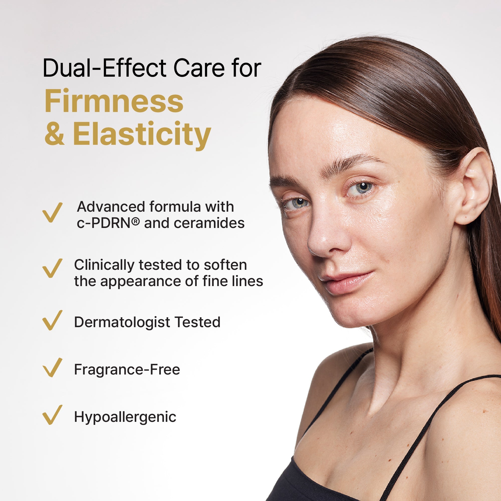 Dual Effect Ampoule Face Serum for Firming, Skin Elasticity & Wrinkle Care