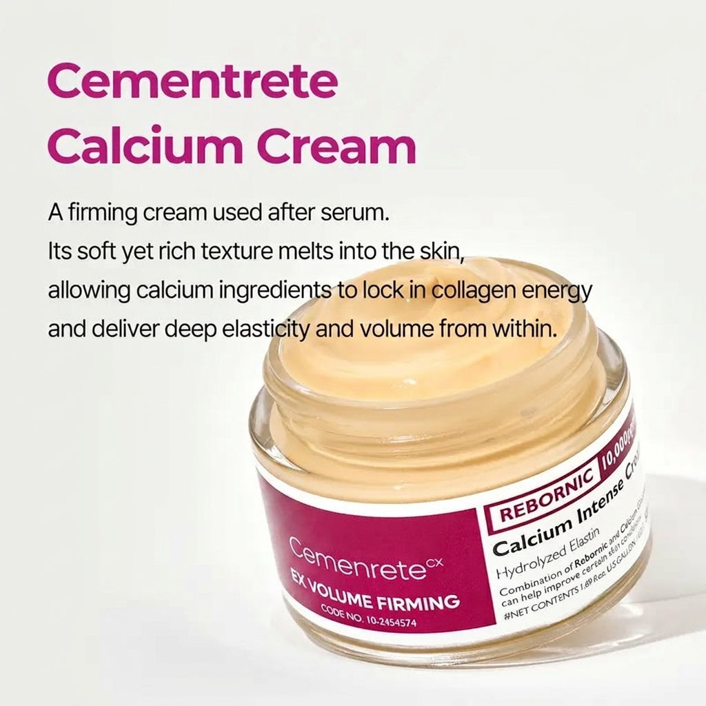 Collagen Boost Set with Calcium Volume Firming Balm — 5-Step Routine for Mature Skin