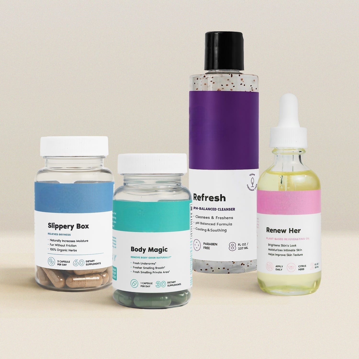 Her Fantasy Starter Kit for Feminine Care, Wellness & Daily Self Care