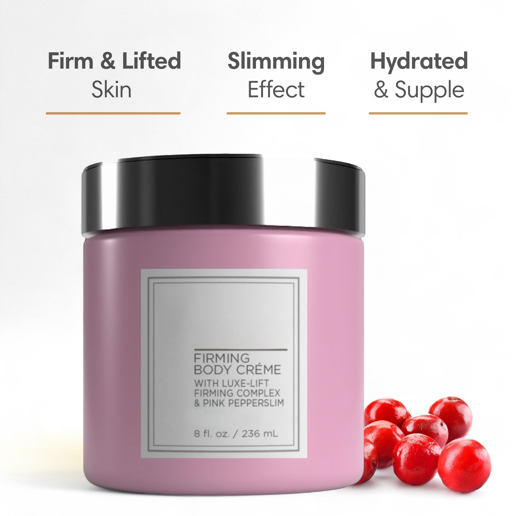 Firming Body Cream Champagne Beaute Lift — Luxe-Lift Complex & Pink Pepperslim