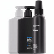 Refreshing Skincare Trio with Daily Facial Cleanser, Moisturizer and Skin Revival Spray