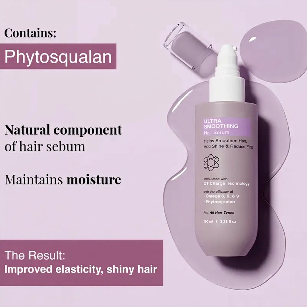 Ultra Smoothing Hair Trio Shampoo, Mask & Hair Serum for Frizz-Free Hydration