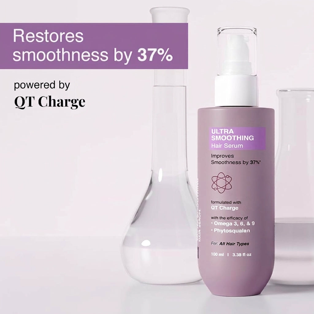 Ultra Smoothing Hair Serum Powered By Carbohydrate Complex & Niacinamide