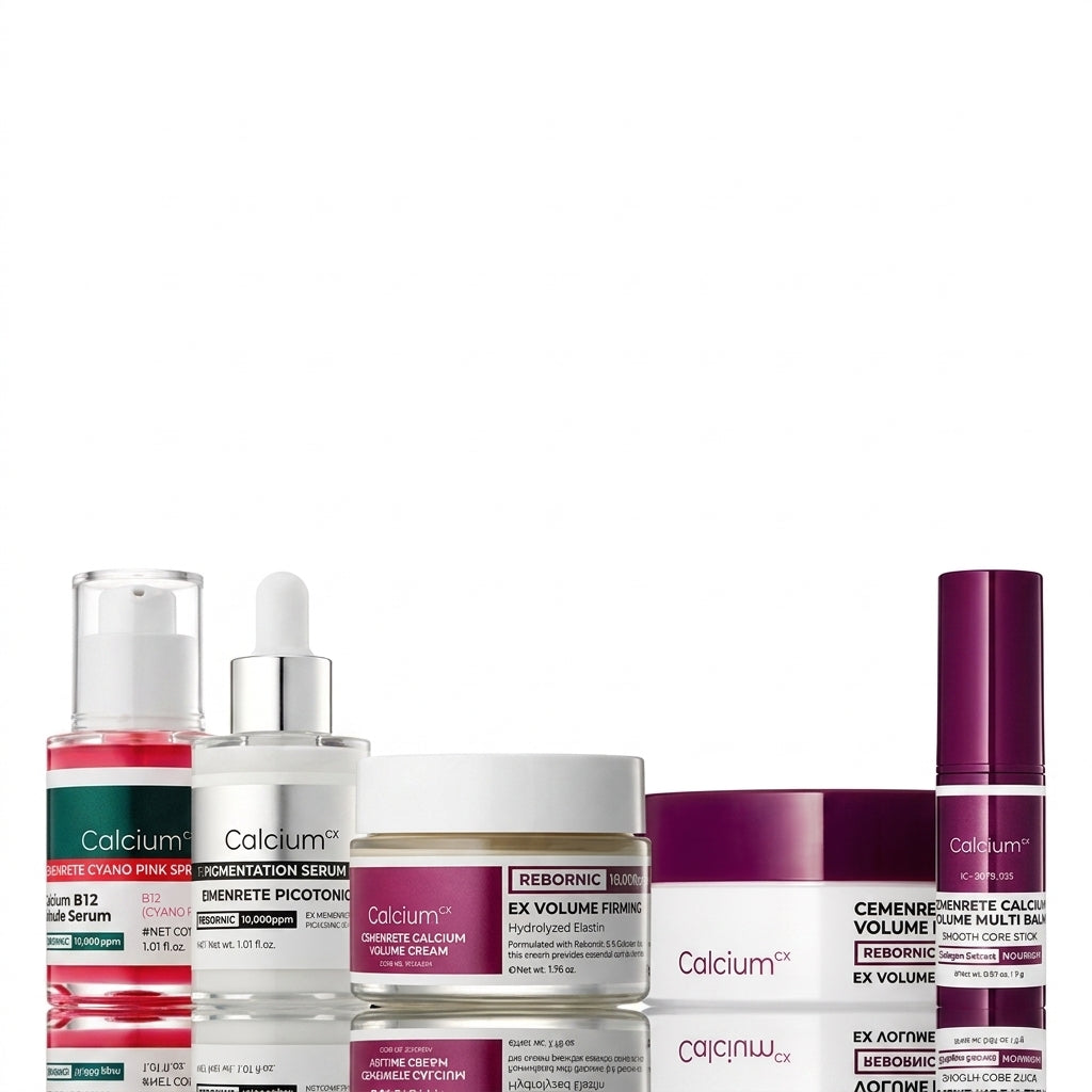 Collagen Boost Set with Calcium Volume Firming Balm — 5-Step Routine for Mature Skin