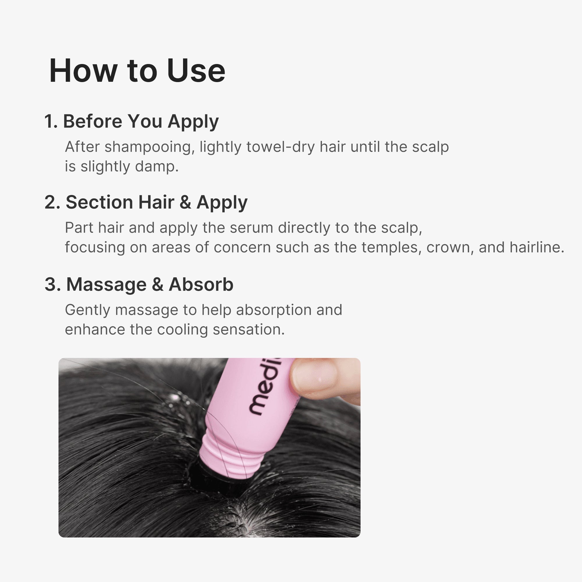 Rosemary PDRN Scalp Serum for Hair Density, Volume & Healthy Scalp Care