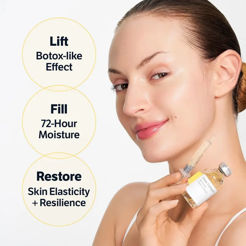 Silk Collagen and Peptide Face-Lift Duo for Firming, Fine Lines & Wrinkle Care