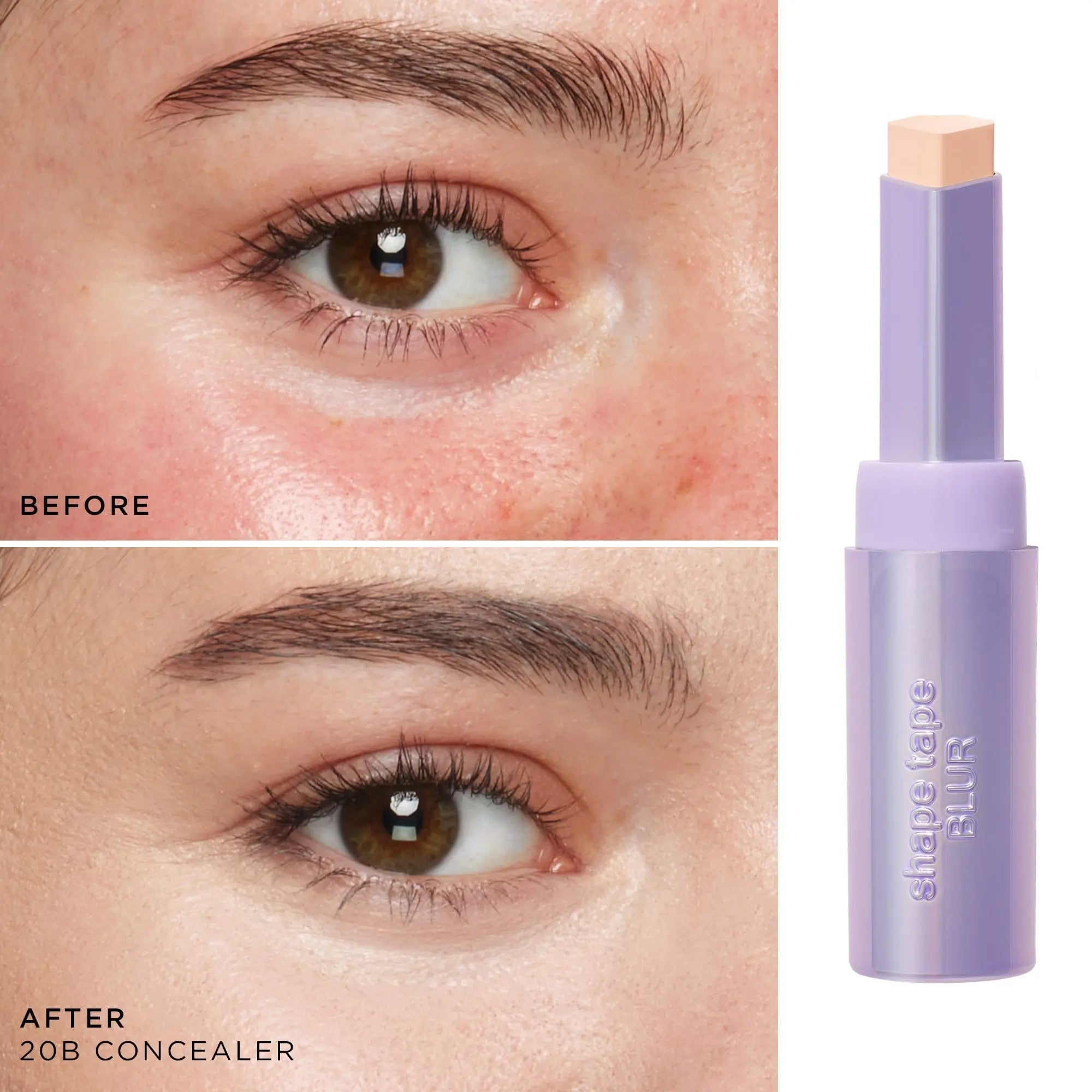 Big Stick Energy Duo – Shape Tape Concealer Stick & Blending Brush for Smooth, Full Coverage