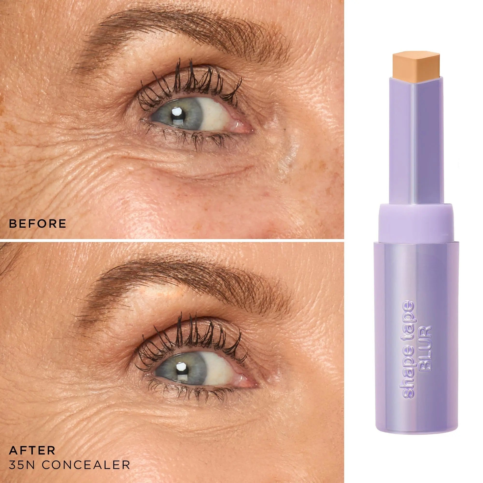 Big Stick Energy Duo – Shape Tape Concealer Stick & Blending Brush for Smooth, Full Coverage