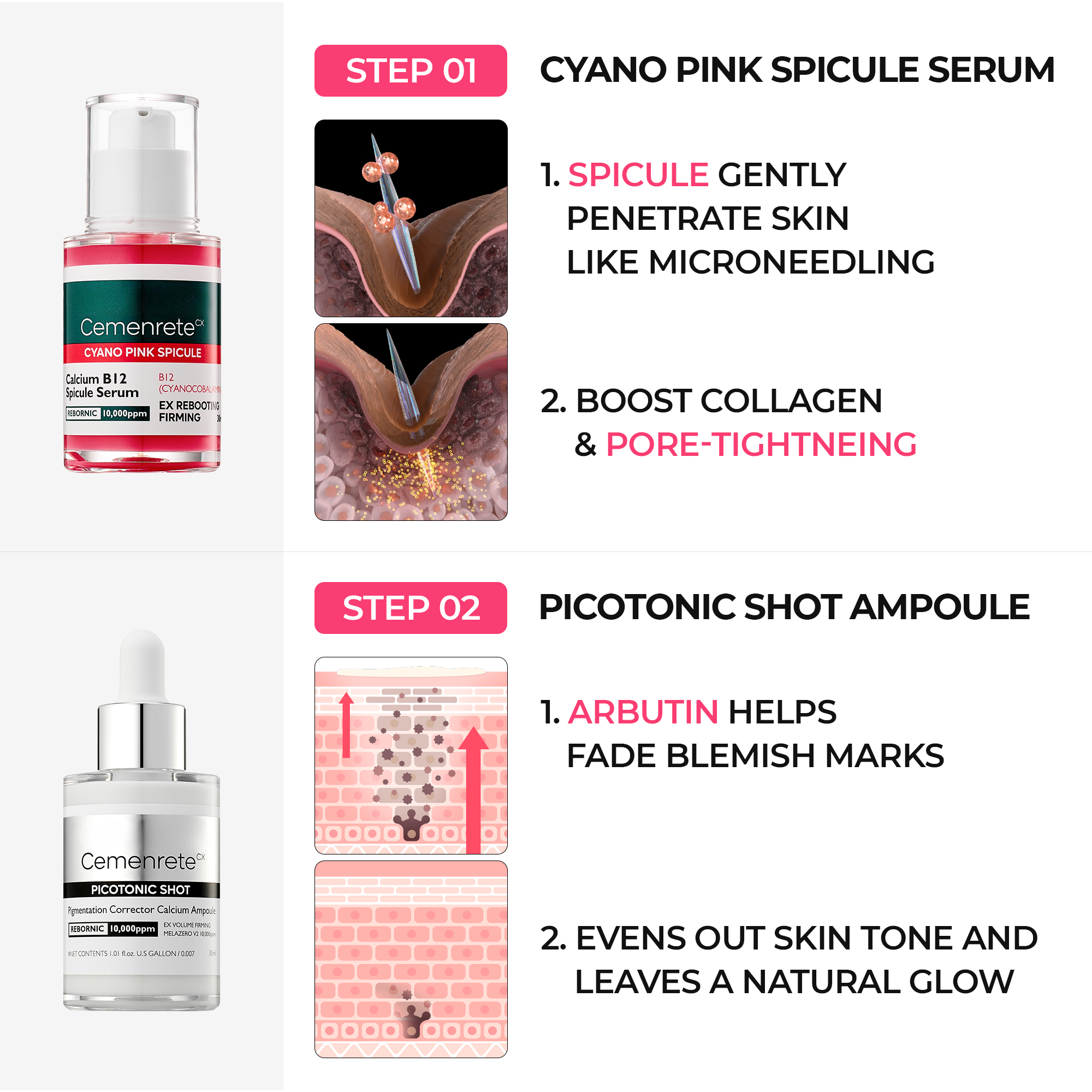 Lumi Pore & Spot Care Serum Duo for Clearer, Brighter Skin