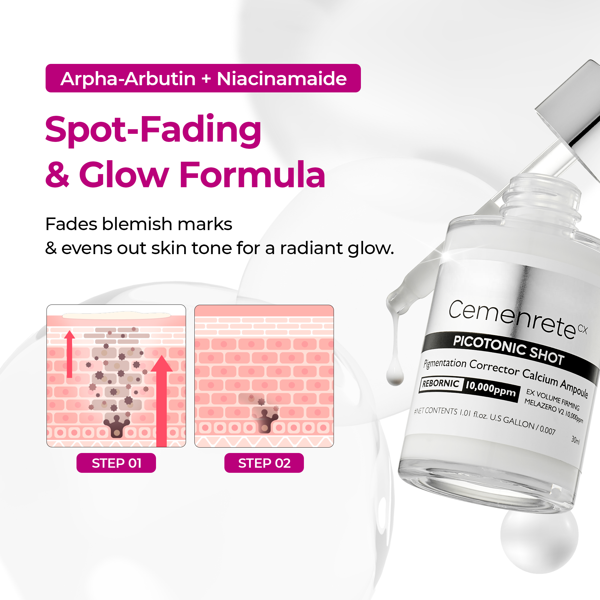 Lumi Glow Triple Pore Care, Blemish Fade & Exfoliation Skincare Set