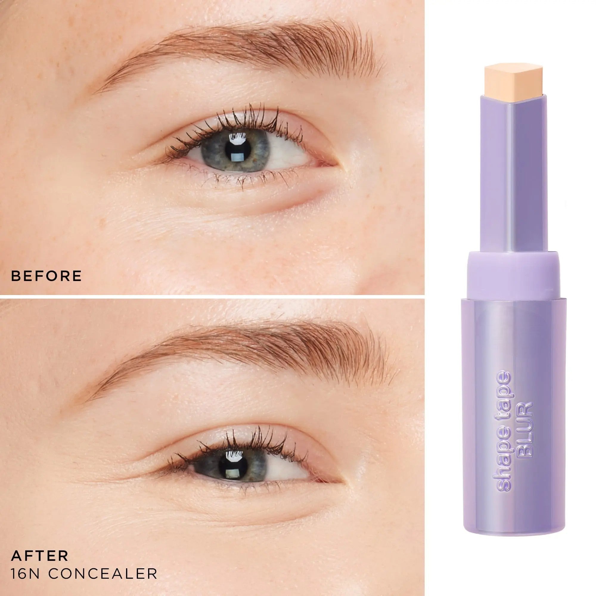 Big Stick Energy Duo – Shape Tape Concealer Stick & Blending Brush for Smooth, Full Coverage