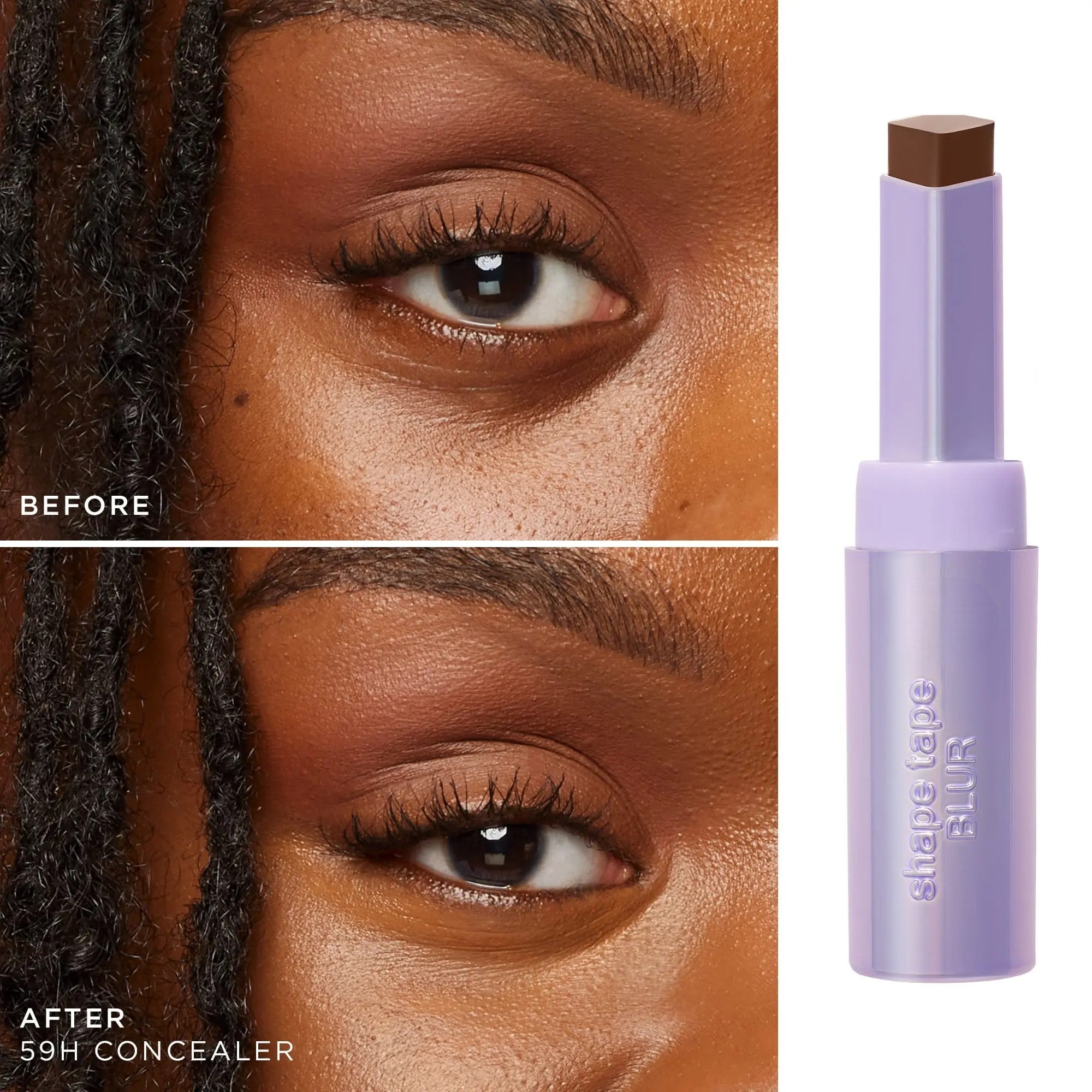 Big Stick Energy Duo – Shape Tape Concealer Stick & Blending Brush for Smooth, Full Coverage