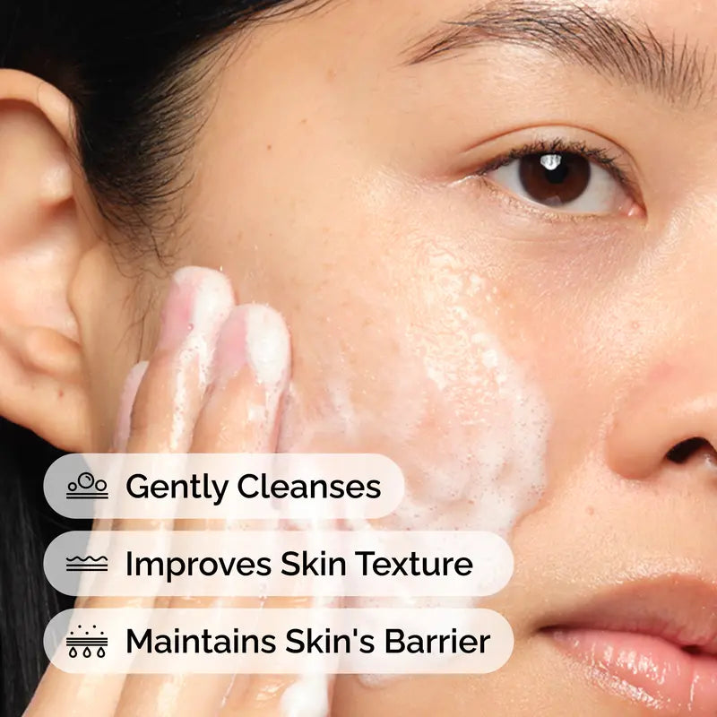 The Acne Set with Salicylic Acid, Foaming Cleanser and Hydrating Moisturizer Skincare Routine