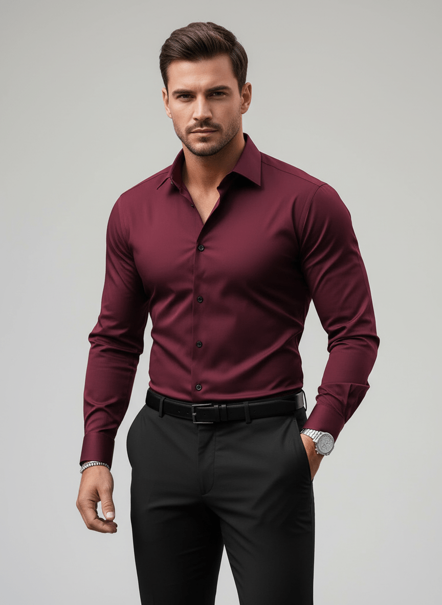 Imperium Slim Fit Button Up Shirt