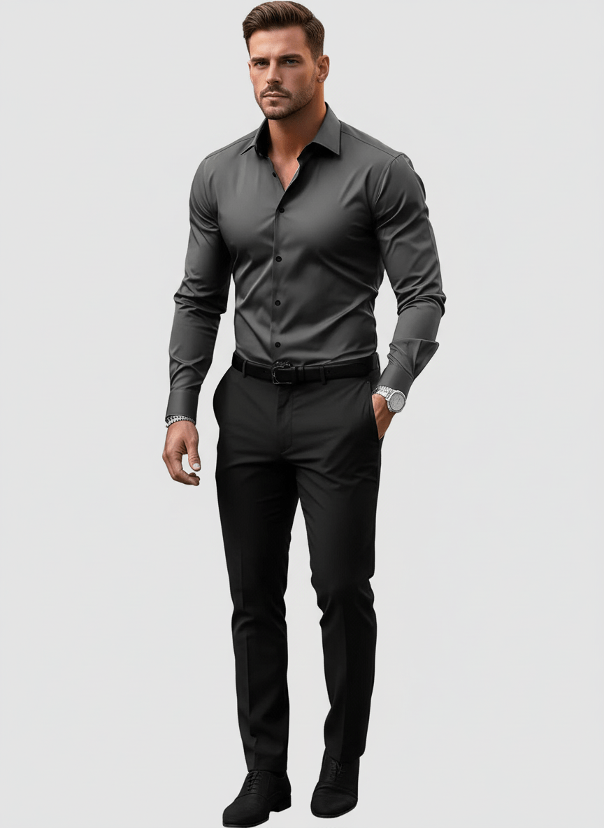 Imperium Slim Fit Button Up Shirt