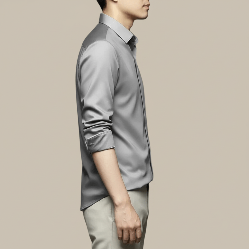 Monarc Men's Slim Fit Button Up Dress Shirt