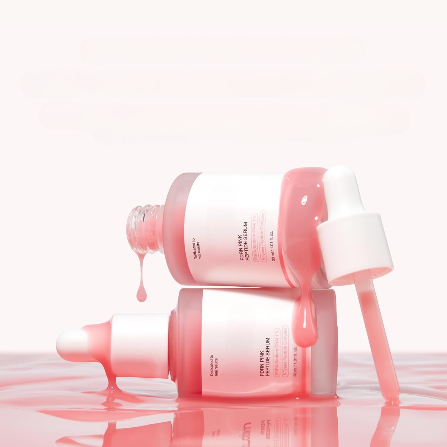 PDRN Pink Peptide Serum for Glowing Skin, Elasticity & Uneven Skin Tone