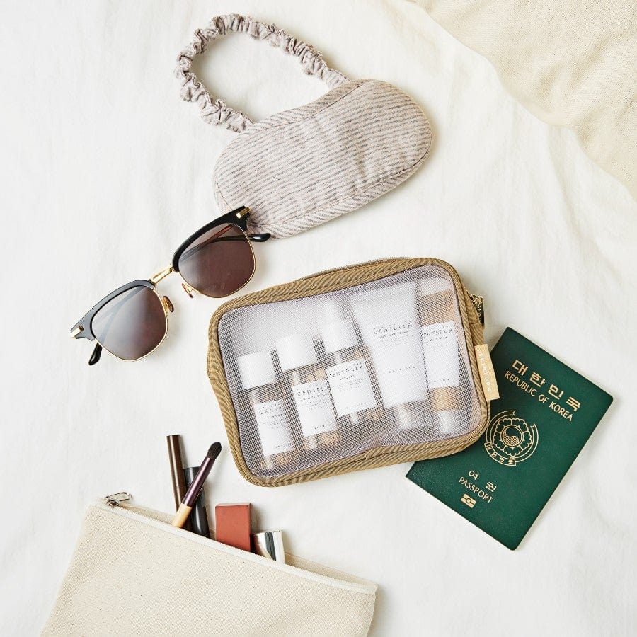 Madagascar Centella Travel Kit with Ampoule, Toner, Cleanser & Soothing Cream